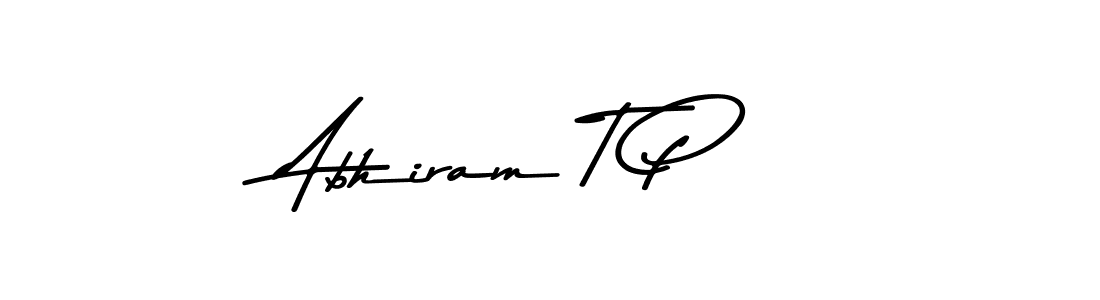 if you are searching for the best signature style for your name Abhiram T P. so please give up your signature search. here we have designed multiple signature styles  using Asem Kandis PERSONAL USE. Abhiram T P signature style 9 images and pictures png