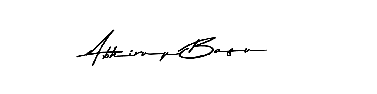 The best way (Asem Kandis PERSONAL USE) to make a short signature is to pick only two or three words in your name. The name Abhirup Basu include a total of six letters. For converting this name. Abhirup Basu signature style 9 images and pictures png
