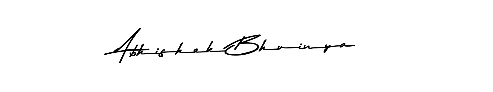 Here are the top 10 professional signature styles for the name Abhishek Bhuinya. These are the best autograph styles you can use for your name. Abhishek Bhuinya signature style 9 images and pictures png