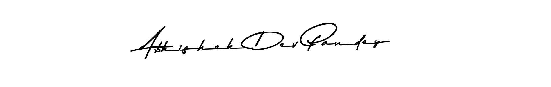 You should practise on your own different ways (Asem Kandis PERSONAL USE) to write your name (Abhishek Dev Pandey) in signature. don't let someone else do it for you. Abhishek Dev Pandey signature style 9 images and pictures png