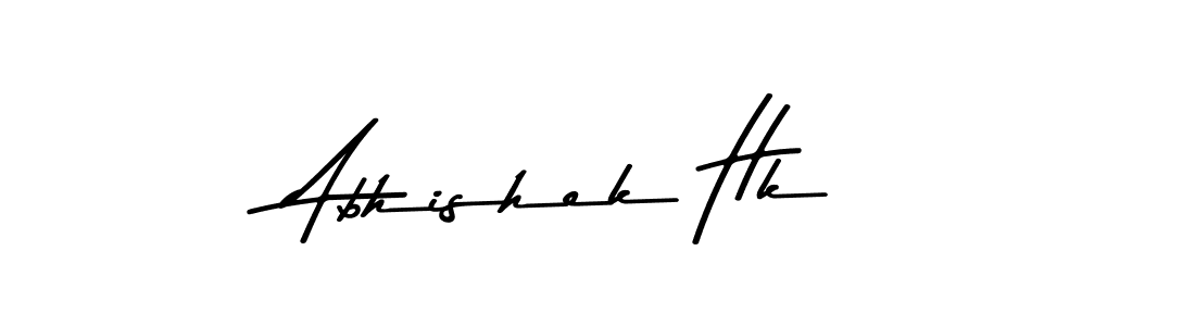 Design your own signature with our free online signature maker. With this signature software, you can create a handwritten (Asem Kandis PERSONAL USE) signature for name Abhishek Hk. Abhishek Hk signature style 9 images and pictures png