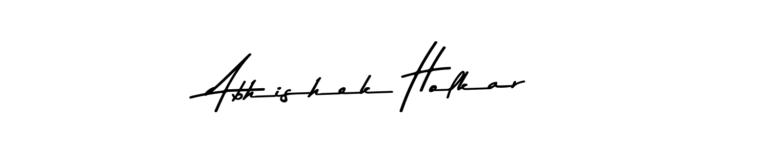Make a short Abhishek Holkar signature style. Manage your documents anywhere anytime using Asem Kandis PERSONAL USE. Create and add eSignatures, submit forms, share and send files easily. Abhishek Holkar signature style 9 images and pictures png