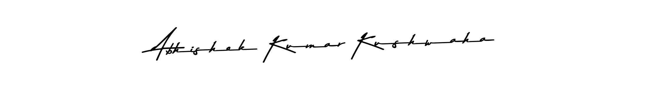 Make a beautiful signature design for name Abhishek Kumar Kushwaha. With this signature (Asem Kandis PERSONAL USE) style, you can create a handwritten signature for free. Abhishek Kumar Kushwaha signature style 9 images and pictures png