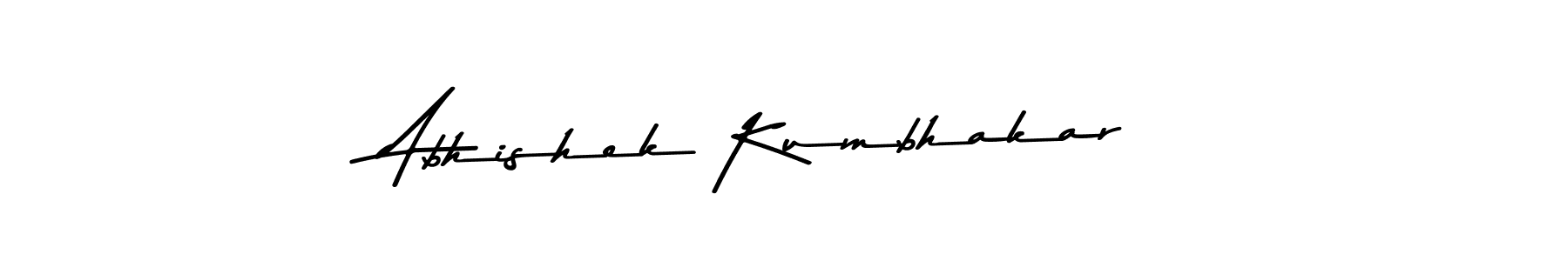 Use a signature maker to create a handwritten signature online. With this signature software, you can design (Asem Kandis PERSONAL USE) your own signature for name Abhishek Kumbhakar. Abhishek Kumbhakar signature style 9 images and pictures png