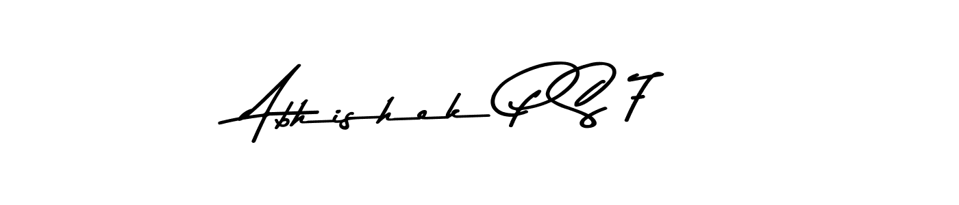 It looks lik you need a new signature style for name Abhishek P S 7. Design unique handwritten (Asem Kandis PERSONAL USE) signature with our free signature maker in just a few clicks. Abhishek P S 7 signature style 9 images and pictures png