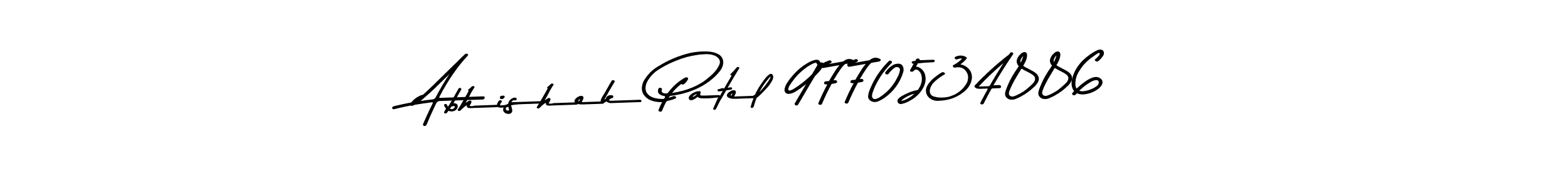 You should practise on your own different ways (Asem Kandis PERSONAL USE) to write your name (Abhishek Patel 9770534886) in signature. don't let someone else do it for you. Abhishek Patel 9770534886 signature style 9 images and pictures png