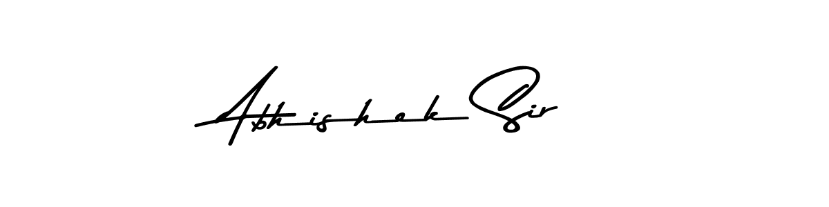 Design your own signature with our free online signature maker. With this signature software, you can create a handwritten (Asem Kandis PERSONAL USE) signature for name Abhishek Sir. Abhishek Sir signature style 9 images and pictures png