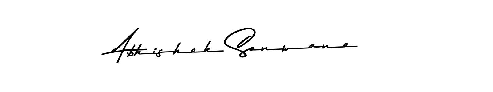 if you are searching for the best signature style for your name Abhishek Sonwane. so please give up your signature search. here we have designed multiple signature styles  using Asem Kandis PERSONAL USE. Abhishek Sonwane signature style 9 images and pictures png