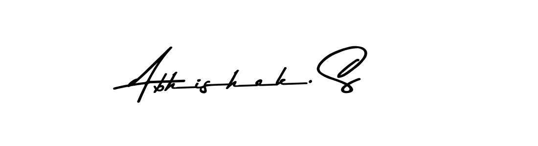 Here are the top 10 professional signature styles for the name Abhishek. S. These are the best autograph styles you can use for your name. Abhishek. S signature style 9 images and pictures png