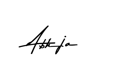 Here are the top 10 professional signature styles for the name Abhja. These are the best autograph styles you can use for your name. Abhja signature style 9 images and pictures png