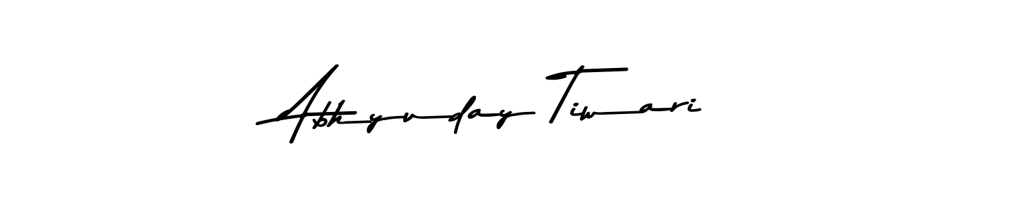 Make a beautiful signature design for name Abhyuday Tiwari. Use this online signature maker to create a handwritten signature for free. Abhyuday Tiwari signature style 9 images and pictures png
