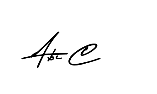 You should practise on your own different ways (Asem Kandis PERSONAL USE) to write your name (Abi C) in signature. don't let someone else do it for you. Abi C signature style 9 images and pictures png