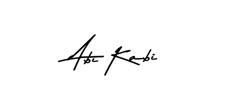 This is the best signature style for the Abi Kabi name. Also you like these signature font (Asem Kandis PERSONAL USE). Mix name signature. Abi Kabi signature style 9 images and pictures png