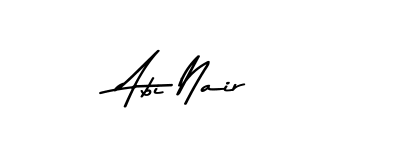 You should practise on your own different ways (Asem Kandis PERSONAL USE) to write your name (Abi Nair) in signature. don't let someone else do it for you. Abi Nair signature style 9 images and pictures png