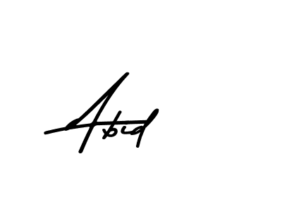 Create a beautiful signature design for name Abid. With this signature (Asem Kandis PERSONAL USE) fonts, you can make a handwritten signature for free. Abid signature style 9 images and pictures png