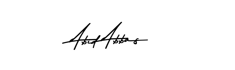Create a beautiful signature design for name Abid Abbas. With this signature (Asem Kandis PERSONAL USE) fonts, you can make a handwritten signature for free. Abid Abbas signature style 9 images and pictures png