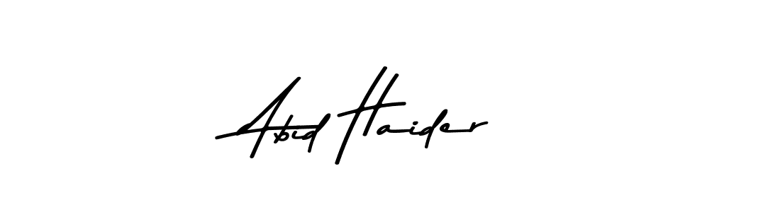 Similarly Asem Kandis PERSONAL USE is the best handwritten signature design. Signature creator online .You can use it as an online autograph creator for name Abid Haider. Abid Haider signature style 9 images and pictures png