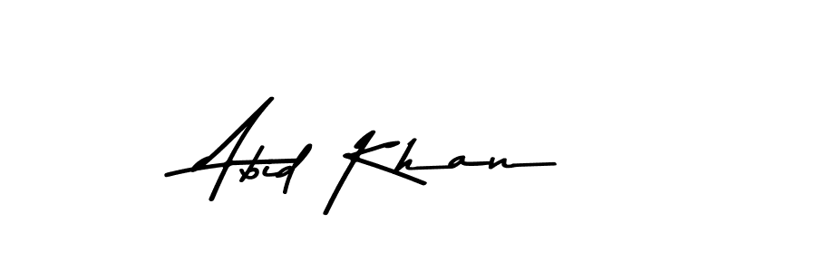 Create a beautiful signature design for name Abid Khan. With this signature (Asem Kandis PERSONAL USE) fonts, you can make a handwritten signature for free. Abid Khan signature style 9 images and pictures png