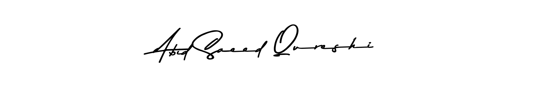 Here are the top 10 professional signature styles for the name Abid Saeed Qureshi. These are the best autograph styles you can use for your name. Abid Saeed Qureshi signature style 9 images and pictures png