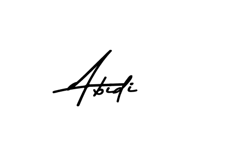 Design your own signature with our free online signature maker. With this signature software, you can create a handwritten (Asem Kandis PERSONAL USE) signature for name Abidi. Abidi signature style 9 images and pictures png
