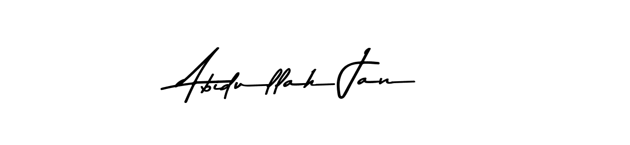 The best way (Asem Kandis PERSONAL USE) to make a short signature is to pick only two or three words in your name. The name Abidullah Jan include a total of six letters. For converting this name. Abidullah Jan signature style 9 images and pictures png