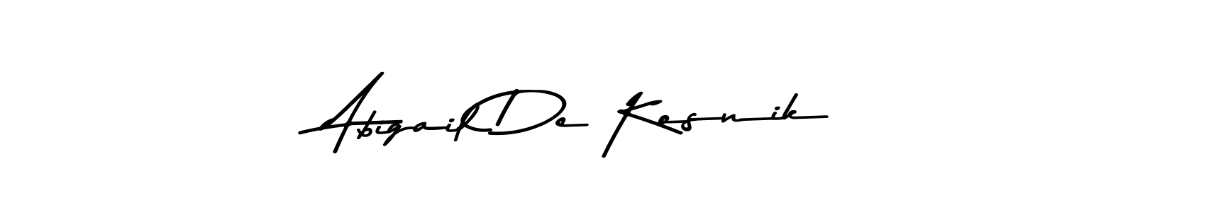 How to Draw Abigail De Kosnik signature style? Asem Kandis PERSONAL USE is a latest design signature styles for name Abigail De Kosnik. Abigail De Kosnik signature style 9 images and pictures png