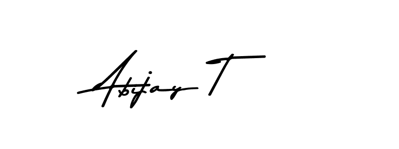 Make a beautiful signature design for name Abijay T. Use this online signature maker to create a handwritten signature for free. Abijay T signature style 9 images and pictures png