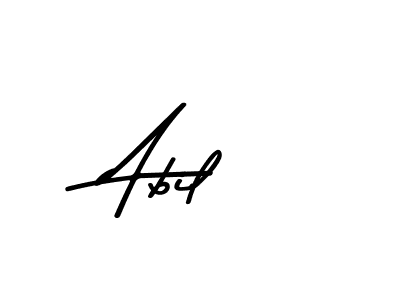 Create a beautiful signature design for name Abil. With this signature (Asem Kandis PERSONAL USE) fonts, you can make a handwritten signature for free. Abil signature style 9 images and pictures png