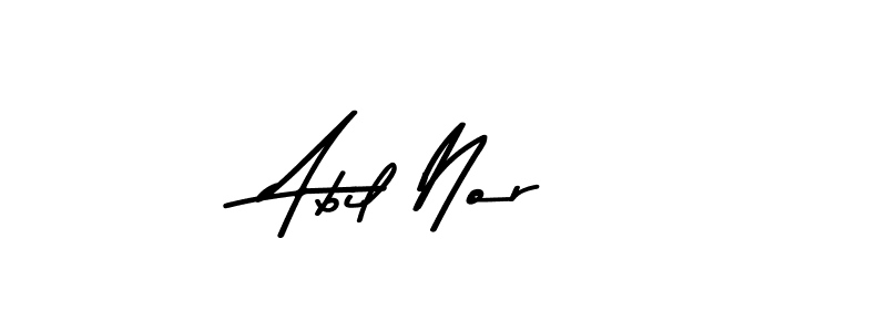 How to Draw Abil Nor signature style? Asem Kandis PERSONAL USE is a latest design signature styles for name Abil Nor. Abil Nor signature style 9 images and pictures png