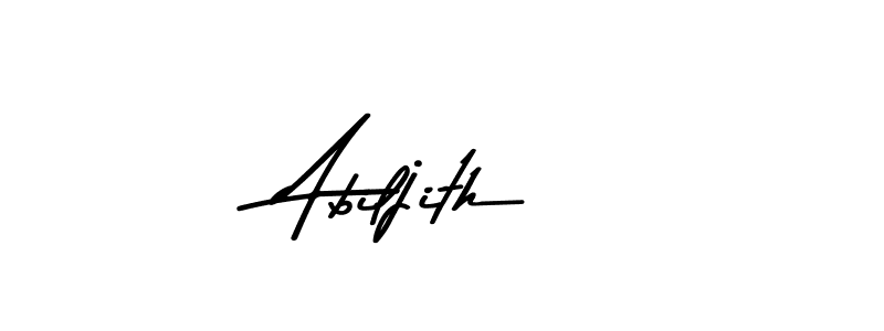 Asem Kandis PERSONAL USE is a professional signature style that is perfect for those who want to add a touch of class to their signature. It is also a great choice for those who want to make their signature more unique. Get Abiljith name to fancy signature for free. Abiljith signature style 9 images and pictures png