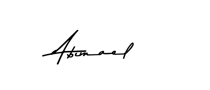 Make a beautiful signature design for name Abimael. Use this online signature maker to create a handwritten signature for free. Abimael signature style 9 images and pictures png