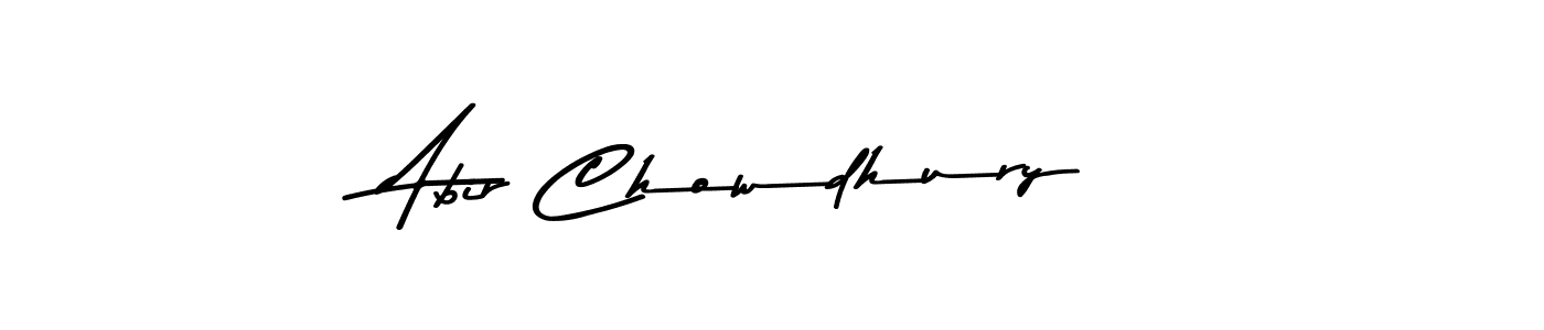 Abir Chowdhury stylish signature style. Best Handwritten Sign (Asem Kandis PERSONAL USE) for my name. Handwritten Signature Collection Ideas for my name Abir Chowdhury. Abir Chowdhury signature style 9 images and pictures png