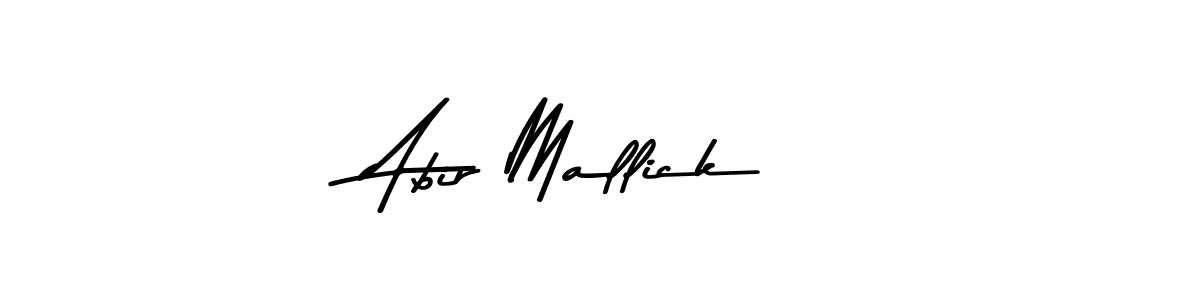 Abir Mallick stylish signature style. Best Handwritten Sign (Asem Kandis PERSONAL USE) for my name. Handwritten Signature Collection Ideas for my name Abir Mallick. Abir Mallick signature style 9 images and pictures png