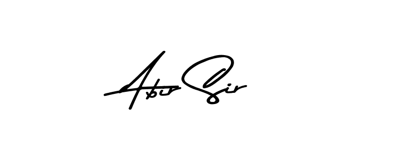 Create a beautiful signature design for name Abir Sir. With this signature (Asem Kandis PERSONAL USE) fonts, you can make a handwritten signature for free. Abir Sir signature style 9 images and pictures png