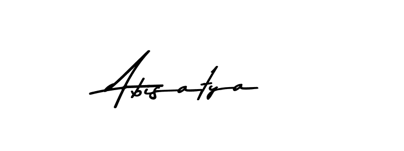 Make a beautiful signature design for name Abisatya. Use this online signature maker to create a handwritten signature for free. Abisatya signature style 9 images and pictures png