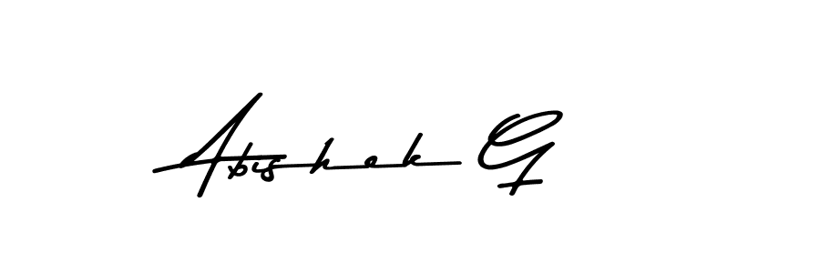 Make a beautiful signature design for name Abishek G. Use this online signature maker to create a handwritten signature for free. Abishek G signature style 9 images and pictures png