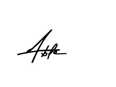 You should practise on your own different ways (Asem Kandis PERSONAL USE) to write your name (Able) in signature. don't let someone else do it for you. Able signature style 9 images and pictures png