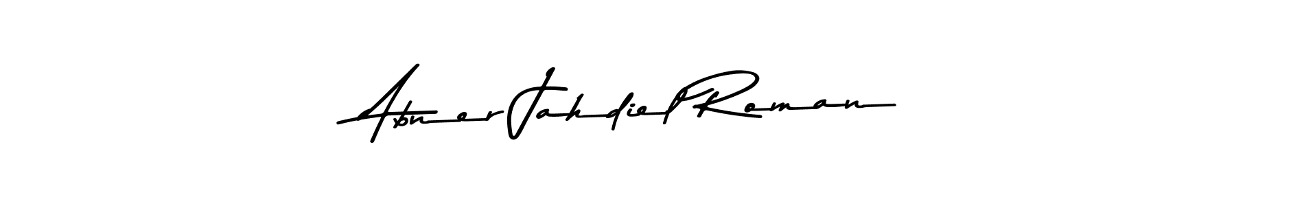 How to Draw Abner Jahdiel Roman signature style? Asem Kandis PERSONAL USE is a latest design signature styles for name Abner Jahdiel Roman. Abner Jahdiel Roman signature style 9 images and pictures png