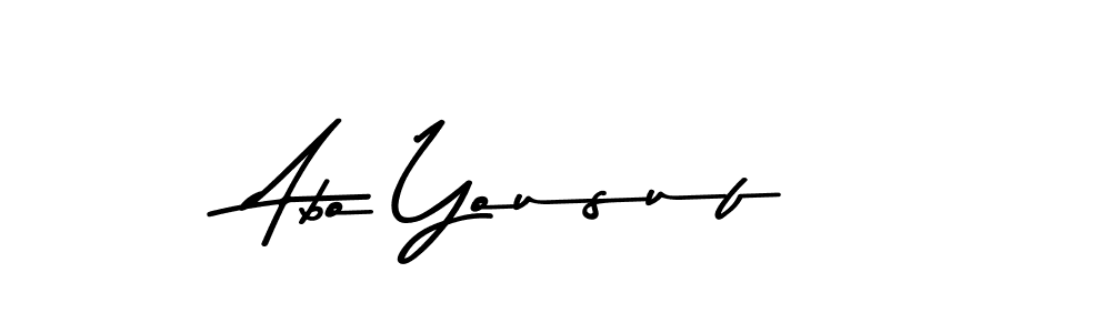 The best way (Asem Kandis PERSONAL USE) to make a short signature is to pick only two or three words in your name. The name Abo Yousuf include a total of six letters. For converting this name. Abo Yousuf signature style 9 images and pictures png