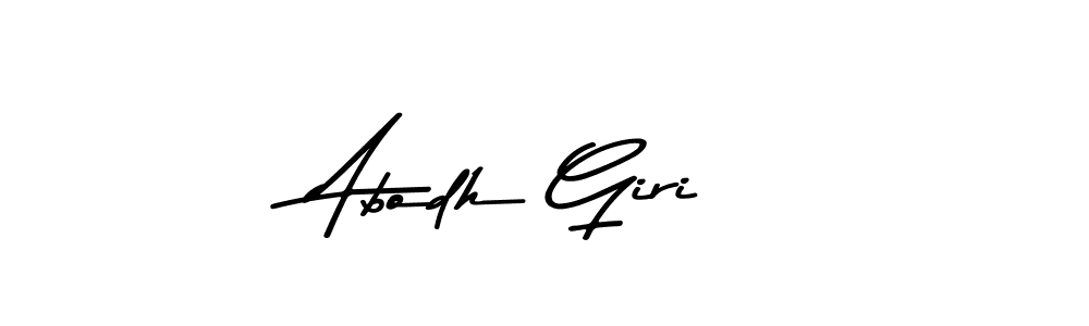 The best way (Asem Kandis PERSONAL USE) to make a short signature is to pick only two or three words in your name. The name Abodh Giri include a total of six letters. For converting this name. Abodh Giri signature style 9 images and pictures png