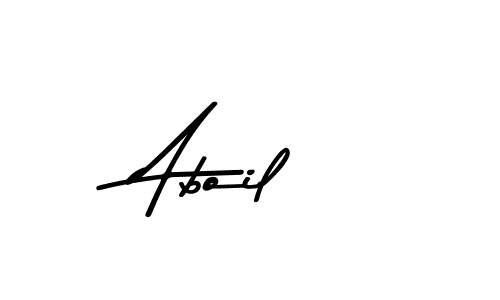 You should practise on your own different ways (Asem Kandis PERSONAL USE) to write your name (Aboil) in signature. don't let someone else do it for you. Aboil signature style 9 images and pictures png