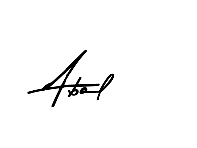 Design your own signature with our free online signature maker. With this signature software, you can create a handwritten (Asem Kandis PERSONAL USE) signature for name Abol. Abol signature style 9 images and pictures png