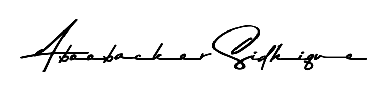 Practice writing Aboobacker Sidhique with the flow of Asem Kandis PERSONAL USE lettering. A fantastic source of inspiration for developing your personal signature style. Aboobacker Sidhique signature style 9 images and pictures png