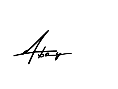 Asem Kandis PERSONAL USE is a professional signature style that is perfect for those who want to add a touch of class to their signature. It is also a great choice for those who want to make their signature more unique. Get Aboy name to fancy signature for free. Aboy signature style 9 images and pictures png