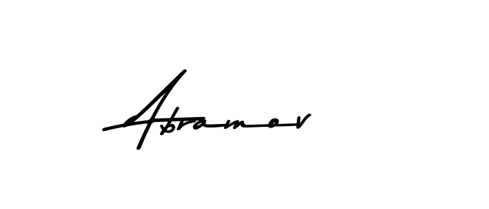 Similarly Asem Kandis PERSONAL USE is the best handwritten signature design. Signature creator online .You can use it as an online autograph creator for name Abramov. Abramov signature style 9 images and pictures png