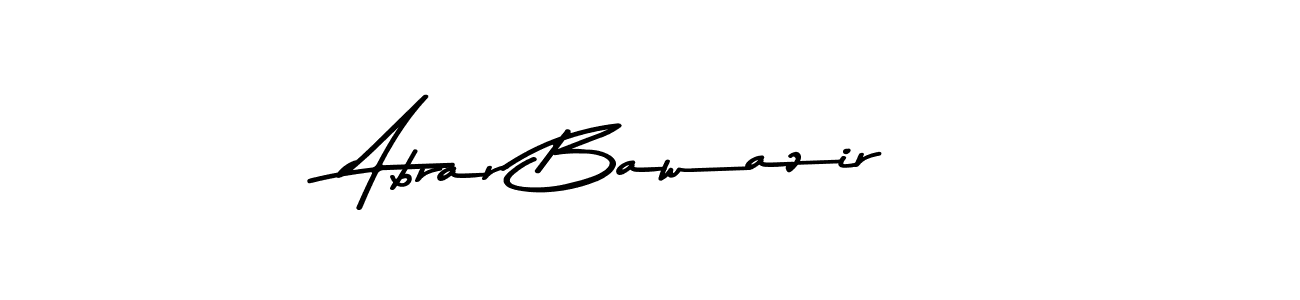 How to make Abrar Bawazir signature? Asem Kandis PERSONAL USE is a professional autograph style. Create handwritten signature for Abrar Bawazir name. Abrar Bawazir signature style 9 images and pictures png