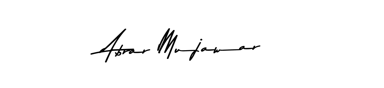 How to make Abrar Mujawar signature? Asem Kandis PERSONAL USE is a professional autograph style. Create handwritten signature for Abrar Mujawar name. Abrar Mujawar signature style 9 images and pictures png