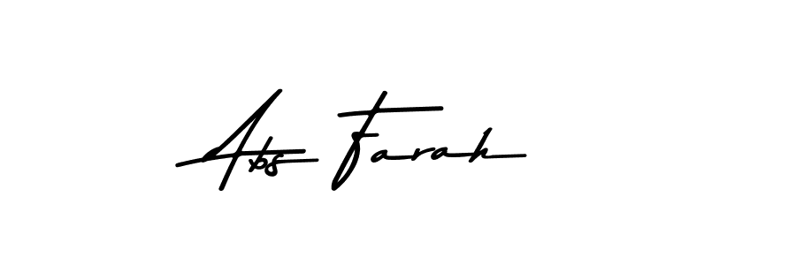 It looks lik you need a new signature style for name Abs Farah. Design unique handwritten (Asem Kandis PERSONAL USE) signature with our free signature maker in just a few clicks. Abs Farah signature style 9 images and pictures png