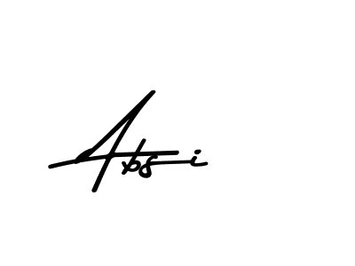 This is the best signature style for the Absi name. Also you like these signature font (Asem Kandis PERSONAL USE). Mix name signature. Absi signature style 9 images and pictures png