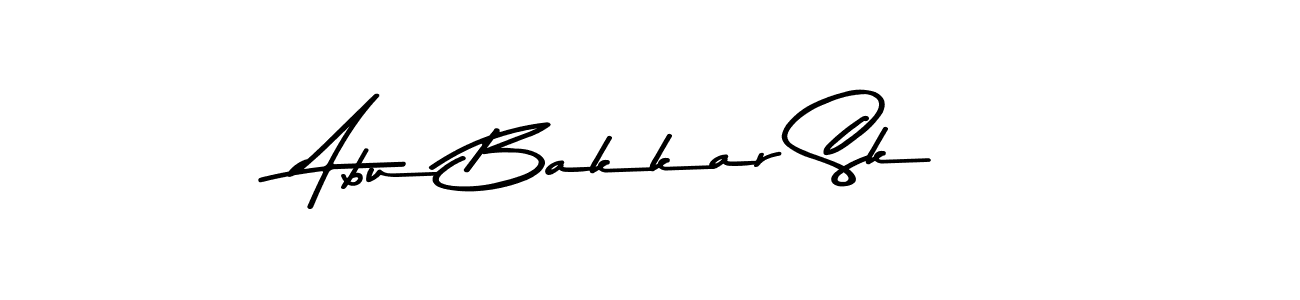 Create a beautiful signature design for name Abu Bakkar Sk. With this signature (Asem Kandis PERSONAL USE) fonts, you can make a handwritten signature for free. Abu Bakkar Sk signature style 9 images and pictures png